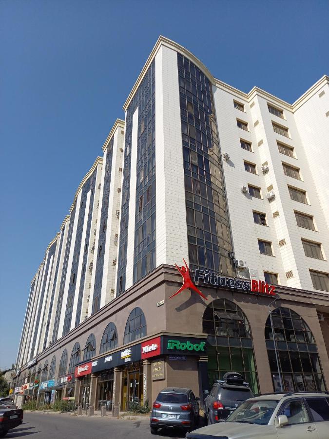 "Атакент" Панорамный Вид Квартира Almaty Luaran gambar